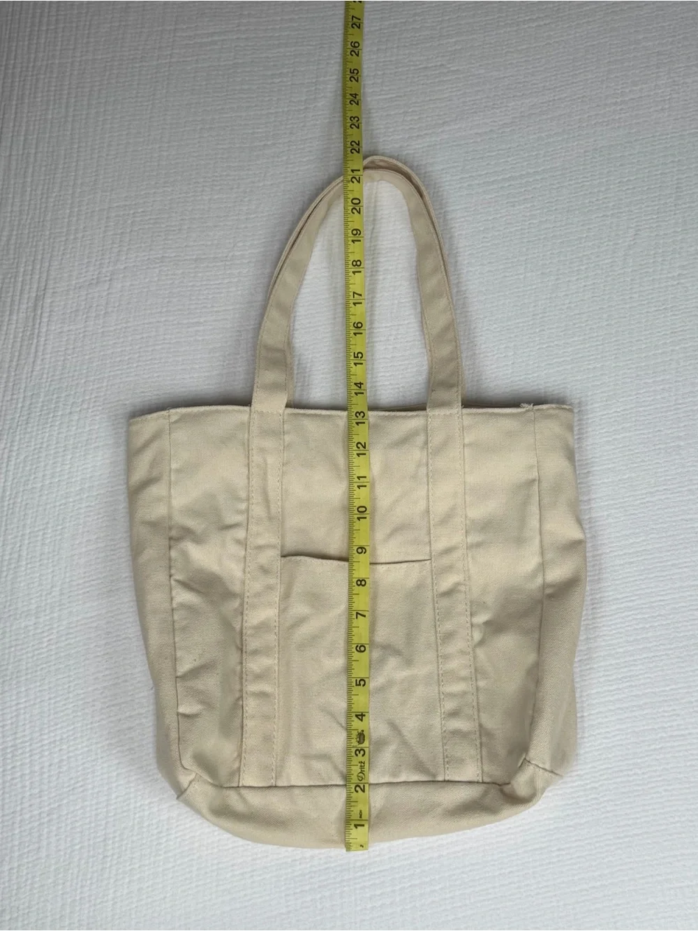 Canvas Tote Bag, Cream